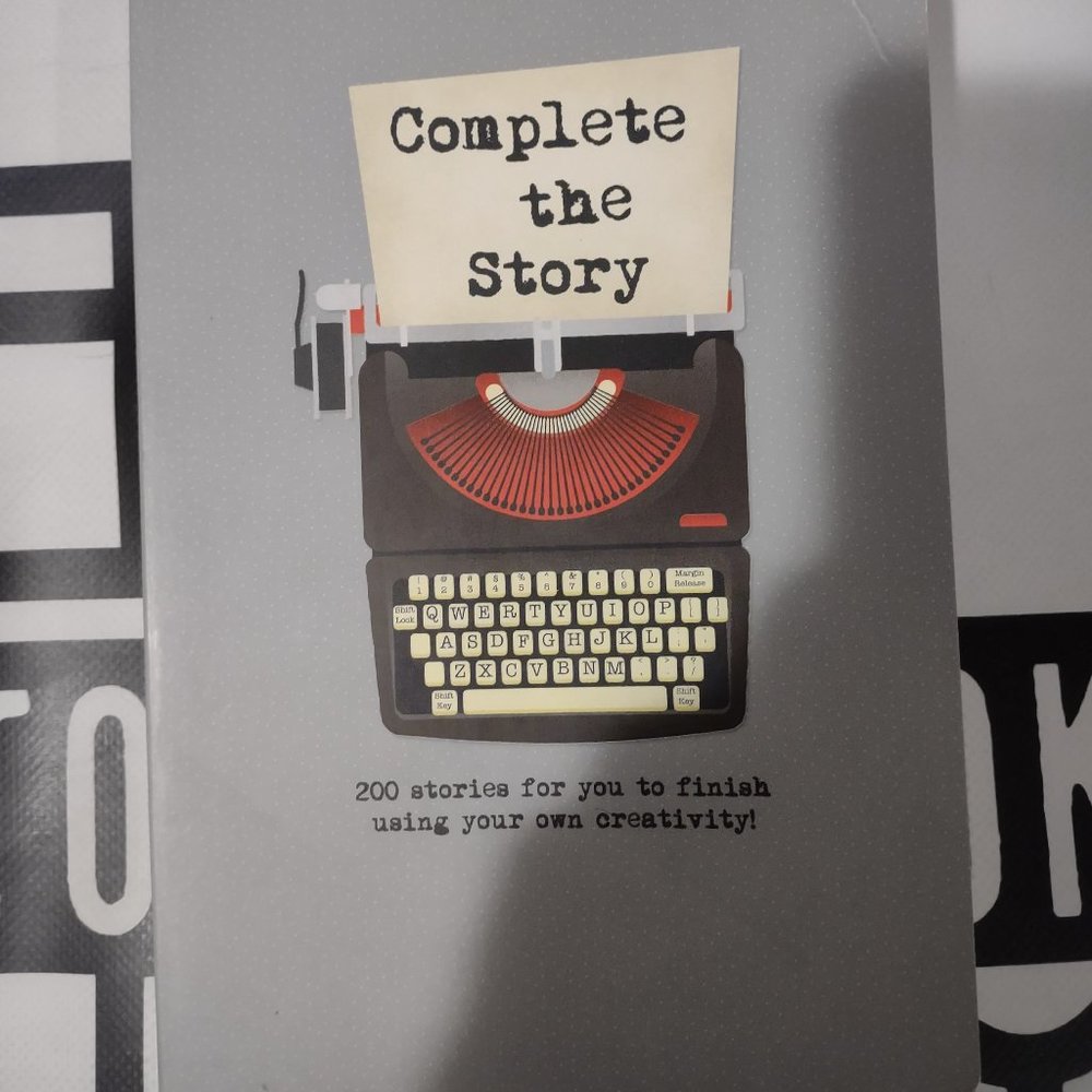 Complete the Story Notebook 200 Stories for you to finish! by Piccadilly 2020